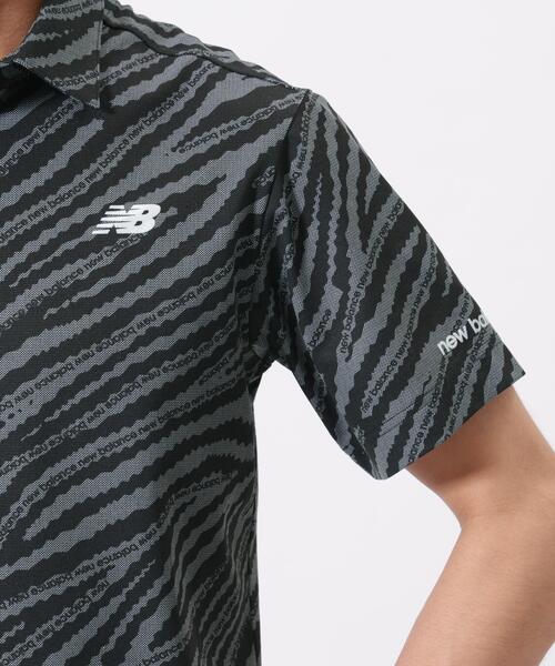 New Balance Golf(ニューバランスゴルフ)の「【new balance golf】ゼブラ柄 半袖 カラーシャツ (MENS)(シャツ/ブラウス・メンズ・ブラック/ベージュ系その他/グレー系その他・MEDIUM/LARGE/XX-LARGE/X-LARGE)」の15枚目の写真
