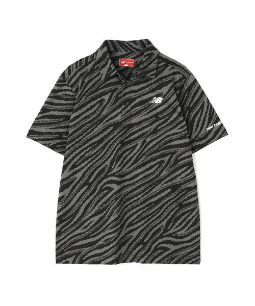 New Balance Golf(ニューバランスゴルフ)の「【new balance golf】ゼブラ柄 半袖 カラーシャツ (MENS)(シャツ/ブラウス・メンズ・ブラック/ベージュ系その他/グレー系その他・MEDIUM/LARGE/XX-LARGE/X-LARGE)」の18枚目の写真