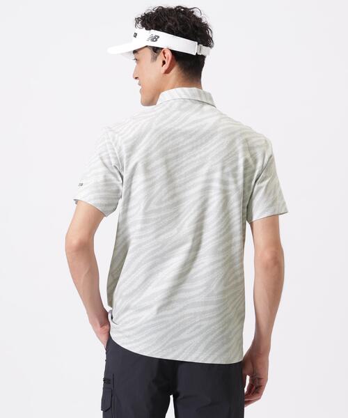 New Balance Golf(ニューバランスゴルフ)の「【new balance golf】ゼブラ柄 半袖 カラーシャツ (MENS)(シャツ/ブラウス・メンズ・ブラック/ベージュ系その他/グレー系その他・MEDIUM/LARGE/XX-LARGE/X-LARGE)」の20枚目の写真