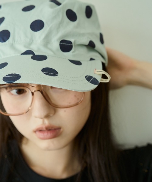 common gull products.(コモンガルプロダクツ)の「ひと夏の予感なバンダナキャップ(キャップ・レディース・ミント/ブルー系・フリー)」の7枚目の写真
