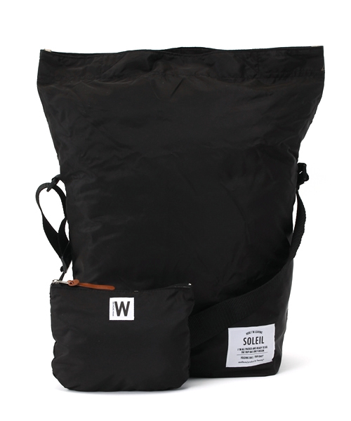 LBC（エルビーシー）の「レジスタントソレイユウィムショルダー デニム        （ショルダーバッグ・レディース・ブラック/ライトブルー/ダークネイビー/ベージュ・ONE SIZE）」の2枚目の写真