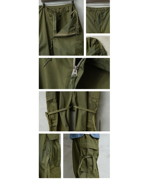 MILITARY(ミリタリー)の「実物 新品 デッドストック 米軍 1950's M-51 アークティック オーバーパンツ アルミジップ(その他パンツ・メンズ・オリーブ・M-Long)」の7枚目の写真