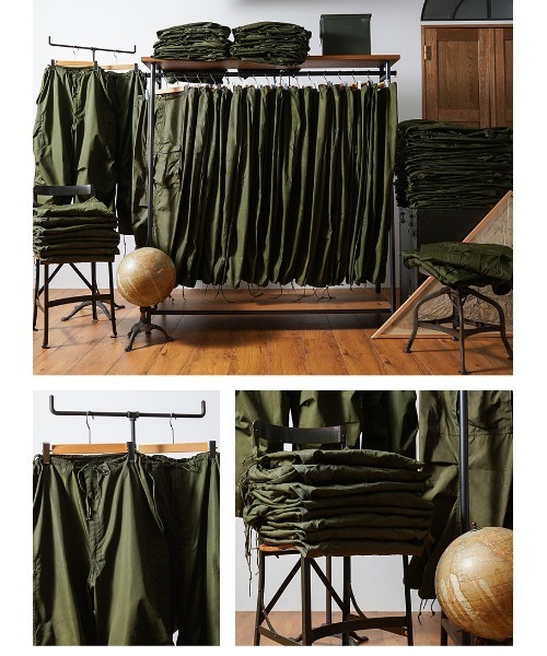 MILITARY(ミリタリー)の「実物 新品 デッドストック 米軍 1950's M-51 アークティック オーバーパンツ アルミジップ(その他パンツ・メンズ・オリーブ・M-Long)」の9枚目の写真