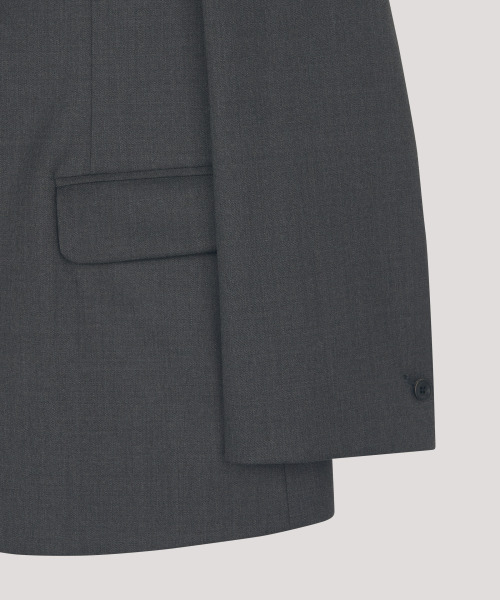 THE LILLE（ザ リル）の「Spring wool jacket_charcoal（その他アウター・レディース・その他・FREE）」の5枚目の写真