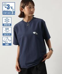 【BEN DAVIS(ベンデイビス)】 COOLER GORILLA EMB TEE / 接触冷感 オーバーサイズ 半袖 Tシャツ クルーネック 刺繍 ワンポイント プリント ユニセックス