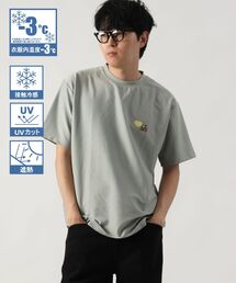 【BEN DAVIS(ベンデイビス)】 COOLER GORILLA EMB TEE / 接触冷感 オーバーサイズ 半袖 Tシャツ クルーネック 刺繍 ワンポイント プリント ユニセックス