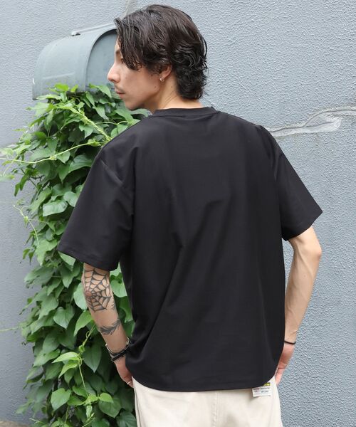BEN DAVIS(ベンデイビス)の「【BEN DAVIS(ベンデイビス)】 COOLER GORILLA EMB TEE / 接触冷感 オーバーサイズ 半袖 Tシャツ クルーネック 刺繍 ワンポイント プリント ユニセックス(Tシャツ/カットソー・メンズ・ホワイト/ブラック/ネイビー/グリーン系その他3・LARGE/MEDIUM/X-LARGE)」の10枚目の写真