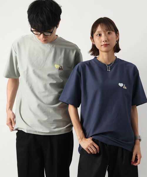 BEN DAVIS(ベンデイビス)の「【BEN DAVIS(ベンデイビス)】 COOLER GORILLA EMB TEE / 接触冷感 オーバーサイズ 半袖 Tシャツ クルーネック 刺繍 ワンポイント プリント ユニセックス(Tシャツ/カットソー・メンズ・ホワイト/ブラック/ネイビー/グリーン系その他3・LARGE/MEDIUM/X-LARGE)」の16枚目の写真