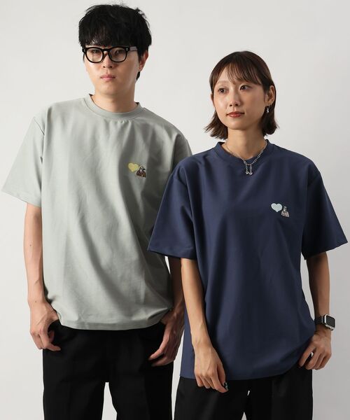 BEN DAVIS(ベンデイビス)の「【BEN DAVIS(ベンデイビス)】 COOLER GORILLA EMB TEE / 接触冷感 オーバーサイズ 半袖 Tシャツ クルーネック 刺繍 ワンポイント プリント ユニセックス(Tシャツ/カットソー・メンズ・ホワイト/ブラック/ネイビー/グリーン系その他3・LARGE/MEDIUM/X-LARGE)」の17枚目の写真