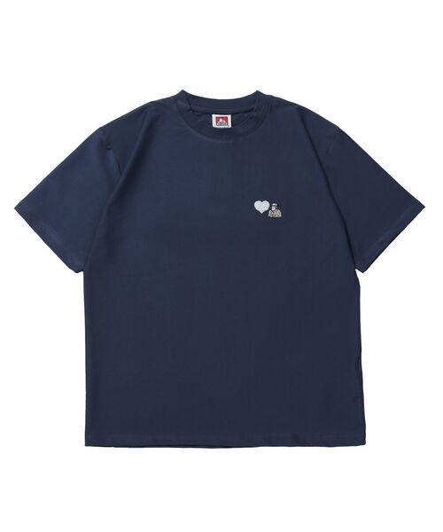 BEN DAVIS(ベンデイビス)の「【BEN DAVIS(ベンデイビス)】 COOLER GORILLA EMB TEE / 接触冷感 オーバーサイズ 半袖 Tシャツ クルーネック 刺繍 ワンポイント プリント ユニセックス(Tシャツ/カットソー・メンズ・ホワイト/ブラック/ネイビー/グリーン系その他3・LARGE/MEDIUM/X-LARGE)」の5枚目の写真