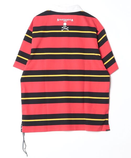 mastermind JAPAN(マスターマインド)の「3 COLOR STRIPED RUGGER SS SHIRT(シャツ/ブラウス・メンズ・レッド系その他・XL)」の2枚目の写真