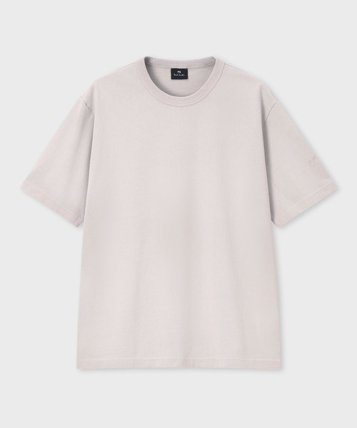 PS Paul Smith(ピーエスポールスミス)の「ヘビーウェイト ガーメントダイ Tシャツ / 262507 220X(Tシャツ/カットソー・メンズ・ライトグレー/ライトブルー/ライトピンク・LARGE/MEDIUM/X-LARGE)」の2枚目の写真