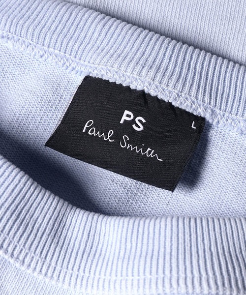 PS Paul Smith(ピーエスポールスミス)の「ヘビーウェイト ガーメントダイ Tシャツ / 262507 220X(Tシャツ/カットソー・メンズ・ライトグレー/ライトブルー/ライトピンク・LARGE/MEDIUM/X-LARGE)」の5枚目の写真