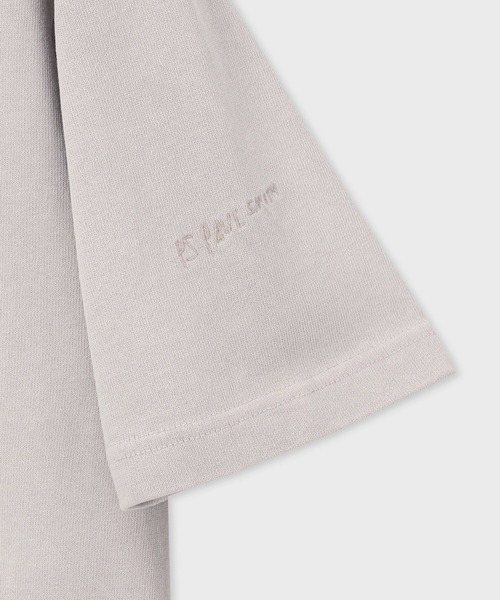 PS Paul Smith(ピーエスポールスミス)の「ヘビーウェイト ガーメントダイ Tシャツ / 262507 220X(Tシャツ/カットソー・メンズ・ライトグレー/ライトブルー/ライトピンク・LARGE/MEDIUM/X-LARGE)」の7枚目の写真