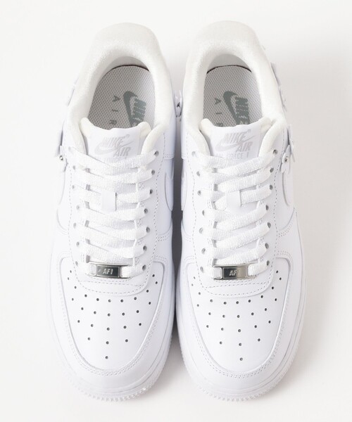 Ray BEAMS(レイビームス)の「NIKE / エア フォース 1 '07 “Florette”(その他シューズ・レディース・ホワイト/ブラック・24.5cm/24.0cm/23.0cm/23.5cm/25.0cm)」の6枚目の写真