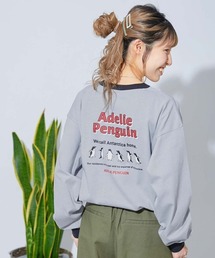 devirock（デビロック）の「綿100％ 大人 デビラボ  プリント 袖リブ 長袖Tシャツ（Tシャツ/カットソー）」