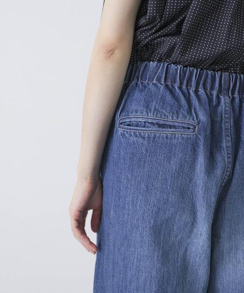 かぐれ(カグレ)の「エイジドデニムイージーパンツ(デニムパンツ・レディース・インディゴブルー・1/0)」の17枚目の写真
