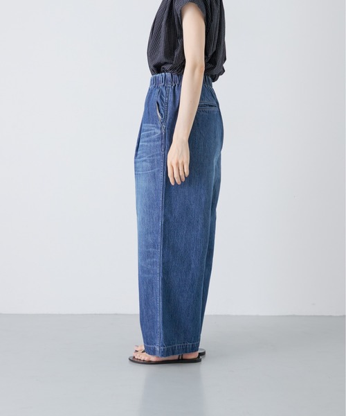 かぐれ（カグレ）の「エイジドデニムイージーパンツ（デニムパンツ・レディース・インディゴブルー・1/0）」の22枚目の写真