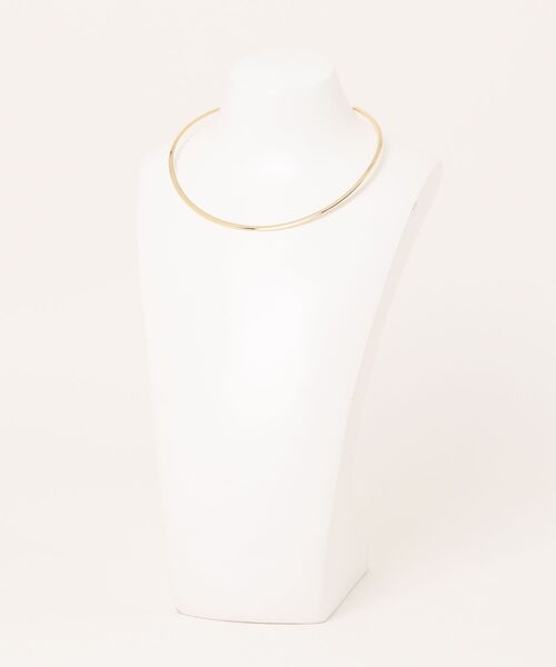 Cream dot.(クリームドット)の「【金属アレルギー対応】メタルチョーカー&チェーンの選べる2セットネックレス(チョーカー・レディース・シルバー系その他3/シルバー系その他2/ゴールド系その他3/シルバー/ゴールド系その他/ゴールド・ONE SIZE)」の7枚目の写真