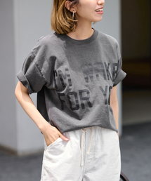 FRAMeWORK | STUDIO ANIMALS 別注IM WAKE FOR YOU TS(Tシャツ/カットソー)