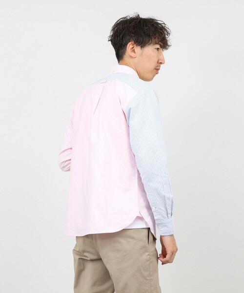 NOLLEY’S(ノーリーズ)の「TRADITIONAL OX クジラBD ボタンダウンシャツ 26AW(シャツ/ブラウス・メンズ・ピンク系その他/ブルー系その他/グレー系その他/ブルー/ネイビー/ベージュ/ホワイト・M/S/XL/L)」の16枚目の写真