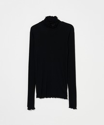 【smooth skin series】 SHEER RIB JERSEY TURTLE / スムーススキン シアーリブタートル