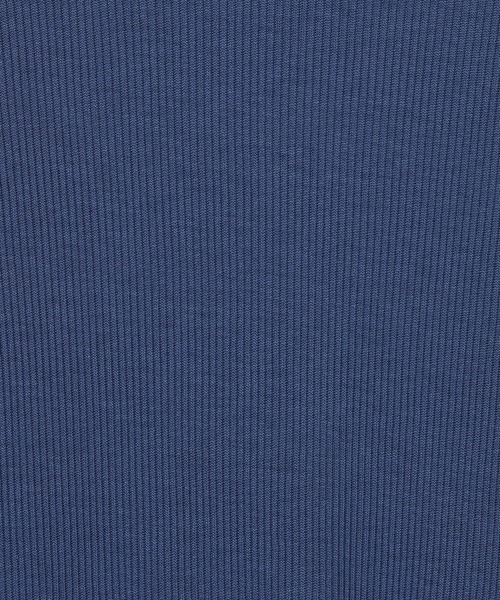 HELIOPOLE（エリオポール）の「【smooth skin series】 SHEER RIB JERSEY TURTLE / スムーススキン シアーリブタートル（Tシャツ/カットソー・レディース・オリーブ/ホワイト/ブラック/ロイヤルブルー・38）」の9枚目の写真