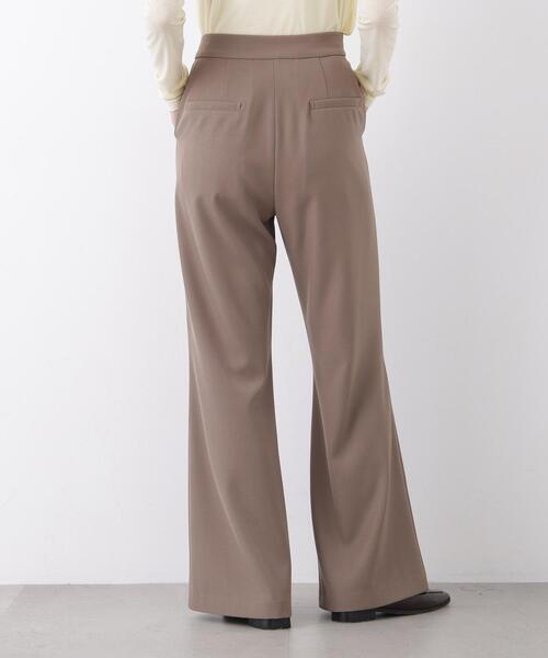 N.(N. Natural Beauty Basic)(エヌエヌナチュラルビューティーベーシック)の「ワイドフレアパンツ(その他パンツ・レディース・ブラック/ブラウン・MEDIUM/P/S)」の12枚目の写真