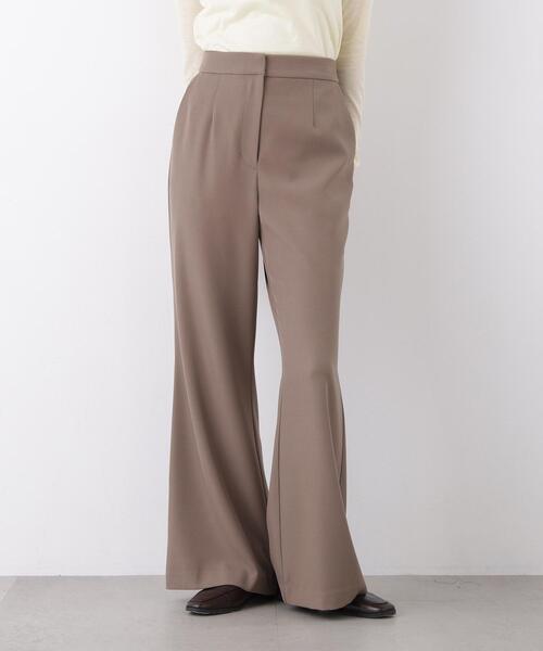N.(N. Natural Beauty Basic)(エヌエヌナチュラルビューティーベーシック)の「ワイドフレアパンツ(その他パンツ・レディース・ブラック/ブラウン・MEDIUM/P/S)」の16枚目の写真