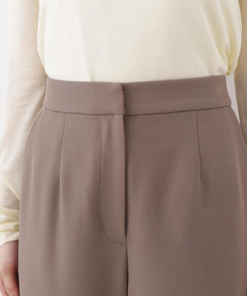 N.(N. Natural Beauty Basic)(エヌエヌナチュラルビューティーベーシック)の「ワイドフレアパンツ(その他パンツ・レディース・ブラック/ブラウン・MEDIUM/P/S)」の18枚目の写真