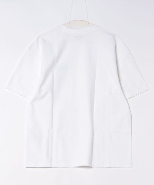 Carhartt(カーハート)の「Carhartt WIP/カーハート S/S WIP LABELT-SHIRT(Tシャツ/カットソー・メンズ・ブラック/ホワイト・M/L/S)」の3枚目の写真