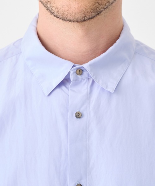 THE TOKYO(ザトウキョウ)の「【SILKα/シルクアルファ】SILK α S/S Shirt(シャツ/ブラウス・メンズ・ホワイト/ミント/ピンク/サックスブルー・44/48/46)」の22枚目の写真