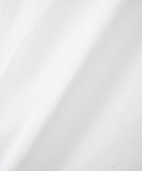 THE TOKYO(ザトウキョウ)の「【SILKα/シルクアルファ】SILK α S/S Shirt(シャツ/ブラウス・メンズ・ホワイト/ミント/ピンク/サックスブルー・44/48/46)」の5枚目の写真