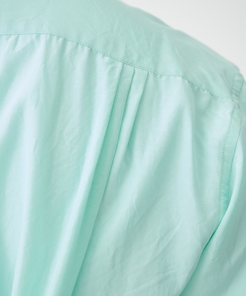 THE TOKYO(ザトウキョウ)の「【SILKα/シルクアルファ】SILK α S/S Shirt(シャツ/ブラウス・メンズ・ホワイト/ミント/ピンク/サックスブルー・44/48/46)」の15枚目の写真