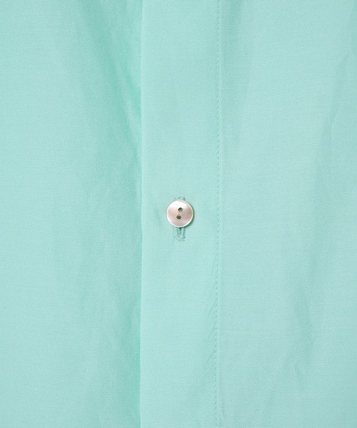 THE TOKYO(ザトウキョウ)の「【SILKα/シルクアルファ】SILK α S/S Shirt(シャツ/ブラウス・メンズ・ホワイト/ミント/ピンク/サックスブルー・44/48/46)」の16枚目の写真