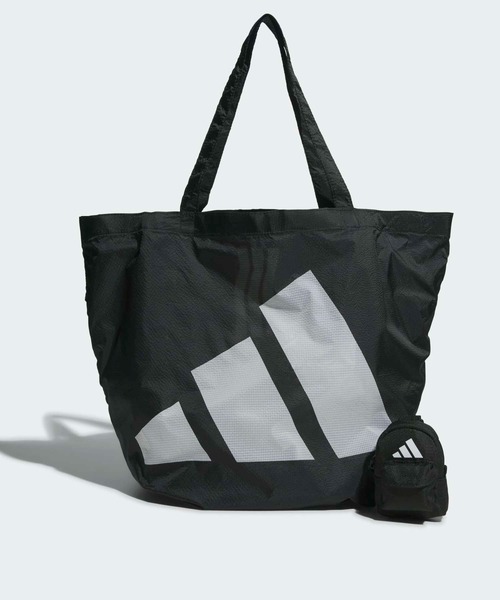 adidas(アディダス)の「パッカブル バッグ / アディダス adidas(ショルダーバッグ・メンズ・ブラック・FREE)」の5枚目の写真