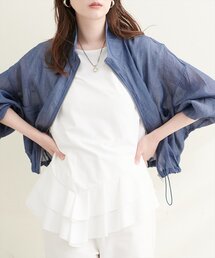 natural couture | スタンドショートブルゾン(ブルゾン)