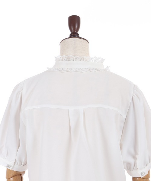 axes femme POETIQUE(アクシーズファムポエティック)の「ティーカップチャーム付きブラウス(シャツ/ブラウス・レディース・ブラック/ワイン/ホワイト・MEDIUM)」の19枚目の写真