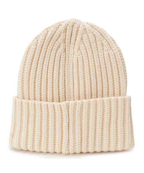 Guess(ゲス)の「NOELLE II Knit Beanie ニットキャップ(ニットキャップ/ビーニー・レディース・ブラック/オフホワイト・MEDIUM)」の4枚目の写真