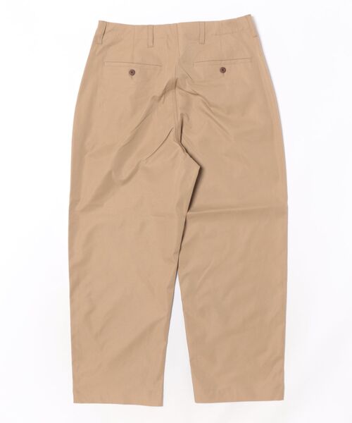 coca(coca)(コカ)の「メンズツイルワイドストレートパンツ(チノパンツ・メンズ・ブラック/ベージュ・M/L/XL)」の3枚目の写真