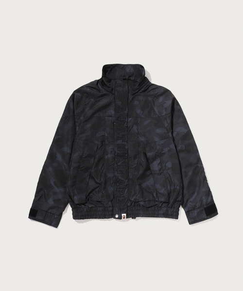 A BATHING APE(アベイシングエイプ)の「COLOR CAMO REFLECTIVE RIPSTOP SHORT SNOWBOARD JACKET(ミリタリージャケット・メンズ・ブラック/ブラウン・LARGE/SMALL/MEDIUM/X-LARGE/XX-LARGE)」の3枚目の写真