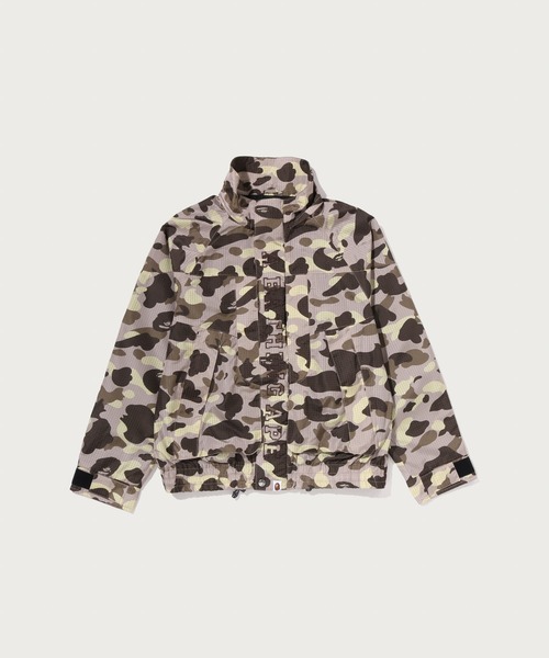 A BATHING APE(アベイシングエイプ)の「COLOR CAMO REFLECTIVE RIPSTOP SHORT SNOWBOARD JACKET(ミリタリージャケット・メンズ・ブラック/ブラウン・LARGE/SMALL/MEDIUM/X-LARGE/XX-LARGE)」の4枚目の写真