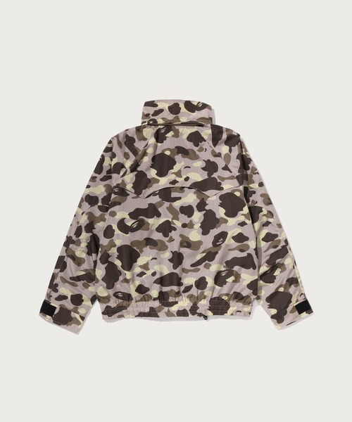 A BATHING APE(アベイシングエイプ)の「COLOR CAMO REFLECTIVE RIPSTOP SHORT SNOWBOARD JACKET(ミリタリージャケット・メンズ・ブラック/ブラウン・LARGE/SMALL/MEDIUM/X-LARGE/XX-LARGE)」の6枚目の写真