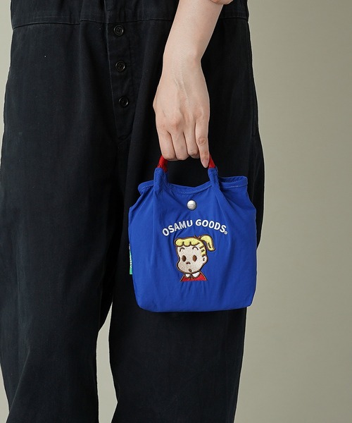 unify(ユニファイ)の「【unify × OSAMU GOODS(オサムグッズ)】軽撥水 ショルダーバッグ スマホ サコッシュ OTNS-03(ショルダーバッグ・レディース・グレー/ネイビー/ブルーグリーン/キャメル/ブルー/アイボリー・ONE SIZE)」の9枚目の写真