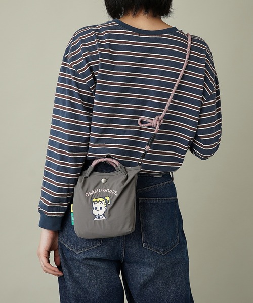 unify(ユニファイ)の「【unify × OSAMU GOODS(オサムグッズ)】軽撥水 ショルダーバッグ スマホ サコッシュ OTNS-03(ショルダーバッグ・レディース・グレー/ネイビー/ブルーグリーン/キャメル/ブルー/アイボリー・ONE SIZE)」の19枚目の写真