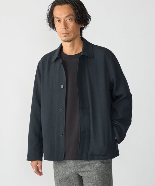 SHIPS(シップス)の「〈UVカット/遮熱〉EAthlation(TM) シャツ アウター(シャツ/ブラウス・メンズ・ネイビー/オリーブ/ダークグレー・SMALL/MEDIUM/LARGE/X-LARGE)」の22枚目の写真