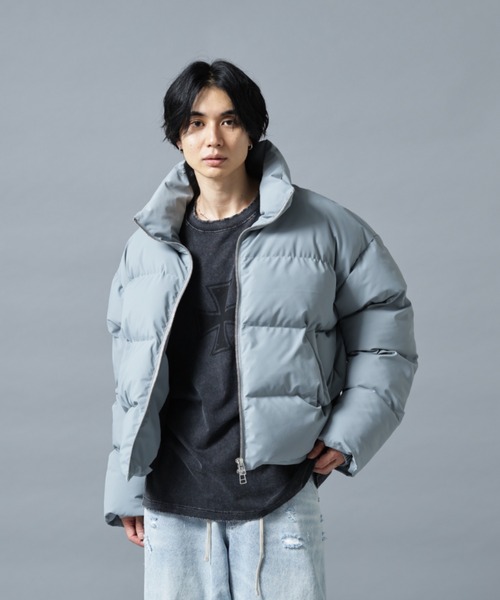 DANKE SCHON(ダンケシェーン)の「DankeSchon/ダンケシェーン/3LAYER BLOUSON(ブルゾン・メンズ・ブラック/グレー/ブラウン・M/L)」の2枚目の写真