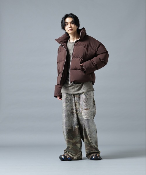 DANKE SCHON(ダンケシェーン)の「DankeSchon/ダンケシェーン/3LAYER BLOUSON(ブルゾン・メンズ・ブラック/グレー/ブラウン・M/L)」の22枚目の写真