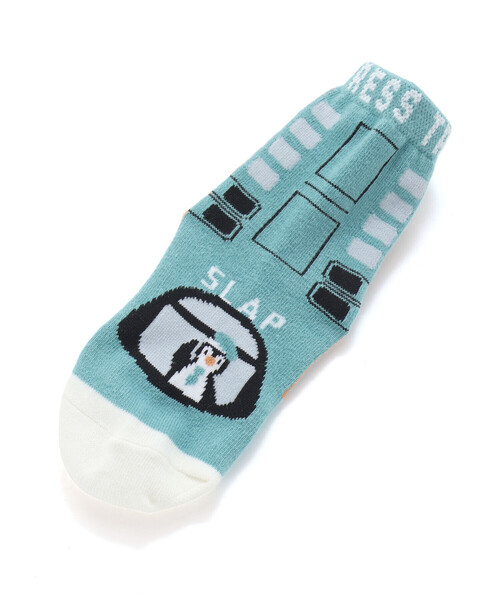 SLAP SLIP（スラップスリップ）の「はたらくくるま恐竜電車柄レギュラーソックスセット(13~21cm)（ソックス/靴下・キッズ・グリーン/ブルー/レッド・M/L/S）」の14枚目の写真