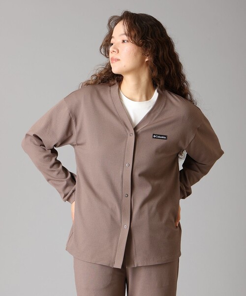 Columbia(コロンビア)の「Columbia/ ウィメンズ マーサーポイント カーディガン /コロンビア(カーディガン/ボレロ・レディース・ブラウン/ブラック・L/M/XL/S)」の2枚目の写真